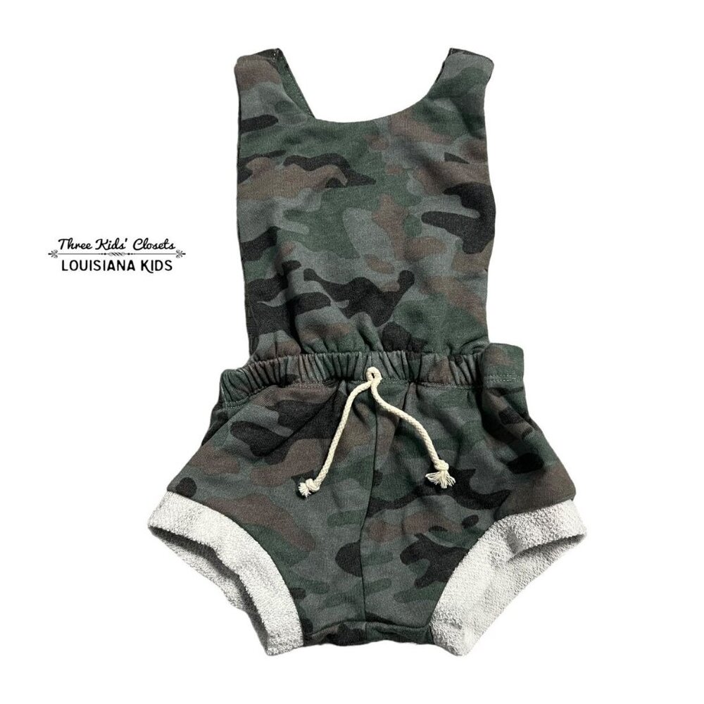 NEW Childhoods 2T Camouflage Camo Short Romper